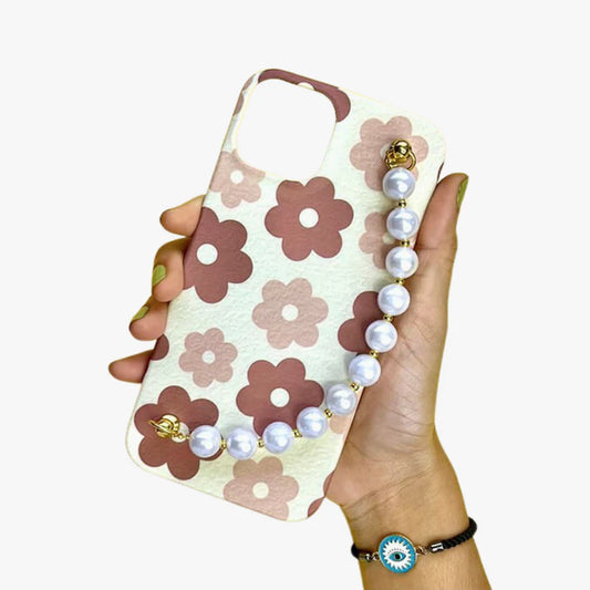 Cocoa Daisies Pearl Phone Cover