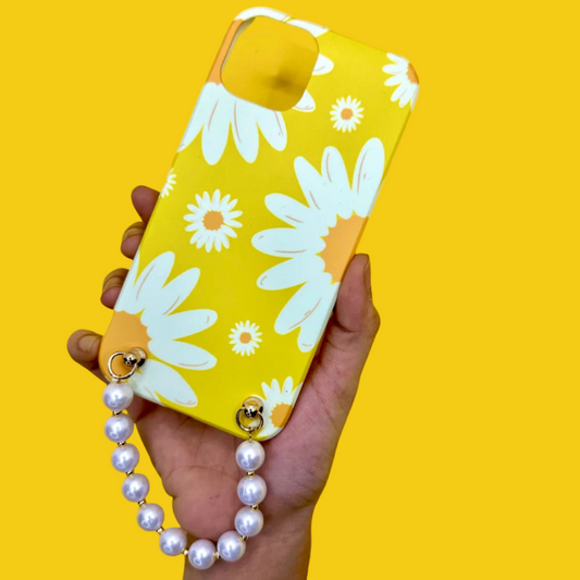 Yellow Flower Chain Phone Cover
