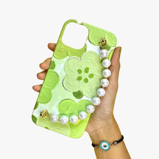 Minty Meadow Pearl Phone Cover